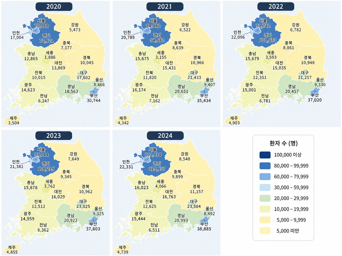 Read more about the article 과다, 빈발 및 불규칙 월경 정보 뉴스_환자수만